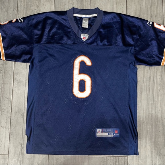 Jay Cutler #6 Chicago Bears Reebok Stitched Jersey Sz 48 Preowned Mens - Picture 1 of 10